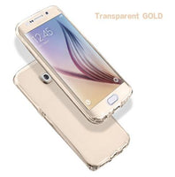 Clear Soft TPU Full Body Silicone Case for Samsung Galaxy J330, J530, J730, and more