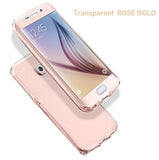 Clear Soft TPU Full Body Silicone Case for Samsung Galaxy J330, J530, J730, and more