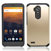 Dual Layer Protective Shockproof Hybrid Armor Case for ZTE Max XL, Z986, and more