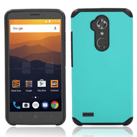 Dual Layer Protective Shockproof Hybrid Armor Case for ZTE Max XL, Z986, and more