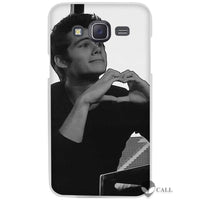 Dylan O'Brien Clear Hard Plastic Case for Samsung Galaxy J1, J2, J3, J5, and more