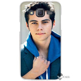 Dylan O'Brien Clear Hard Plastic Case for Samsung Galaxy J1, J2, J3, J5, and more