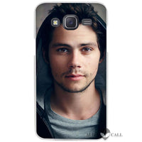 Dylan O'Brien Clear Hard Plastic Case for Samsung Galaxy J1, J2, J3, J5, and more