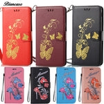 Embossed Leather PU Wallet Case for ZTE Z MAX PRO Z981 Z988 Max XL N9560, and more
