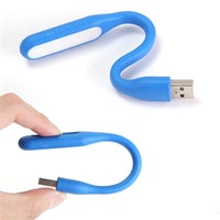 2 in 1 Mini OTG Cable Flexible USB LED Light for PC, and Laptop