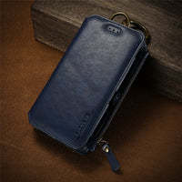 Leather Wallet Phone Bag Case for iPhone 5,5s,5se,6s,6,7,X,8 Regular & Plus