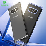 FLOVEME Luxury Transparent Case For Samsung Galaxy S8 Ultra Thin Soft TPU Phone Cases For Galaxy S8 S8 Plus Note 8 Silicon Cover