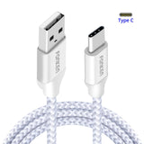 FONKEN USB Type-C Cable Quick Charge USB C 2.0 Long Type C Cable 2.4A Fast Charging Data Cord for Power Bank Mobile Phone Cables