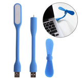 Flexible USB Fan USB LED Light Lamp For Laptop Notebook PC Power Bank New Drop shipping-PC Friend