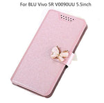 Flip Wallet PU Leather Phone Cases For BLU Vivo 5R V0090UU 5.5inch Cover Fundas Holder Stand Phone Bags