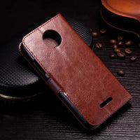 For Coque Motorola Moto C Plus Case Flip Leather Phone Cases For Moto C Plus 5.0 inch Wallet Holder With Card Slot Case Cover