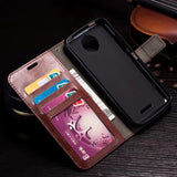 For Coque Motorola Moto C Plus Case Flip Leather Phone Cases For Moto C Plus 5.0 inch Wallet Holder With Card Slot Case Cover