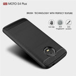 For Motorola G5S G5S Plus Brushed Carbon Fiber Soft TPU Drawing Back Cover For Moto E4 E5 G4 G5 G6 Plus Silicone Case C Plus