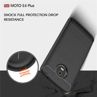 For Motorola G5S G5S Plus Brushed Carbon Fiber Soft TPU Drawing Back Cover For Moto E4 E5 G4 G5 G6 Plus Silicone Case C Plus