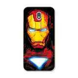 For Samsung Galaxy J3 2017 Phone Cases Cover 5" Charming Marvel Avengers Coque For Samsung J3 Emerge j3 Prime J330 EU Version