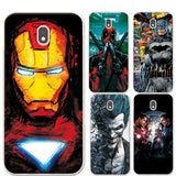 For Samsung Galaxy J3 2017 Phone Cases Cover 5" Charming Marvel Avengers Coque For Samsung J3 Emerge j3 Prime J330 EU Version