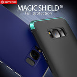 Samsung Galaxy S8, S8 Plus Case Luxury 360 Full Protection 3in1 Metal Hard Hybrid Slim Cover Shell