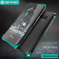 Samsung Galaxy S8, S8 Plus Case Luxury 360 Full Protection 3in1 Metal Hard Hybrid Slim Cover Shell