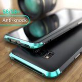 Samsung Galaxy S8, S8 Plus Case Luxury 360 Full Protection 3in1 Metal Hard Hybrid Slim Cover Shell