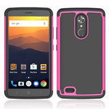 For ZTE Max XL Heavy Duty 2 In 1 Hybrid Rugged Case Hard PC TPU Rubber Impact Protective Cover For ZTE Max XL N9560 Z986 6.0"@