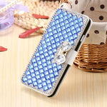 For ZTE Max XL N9560 Bowknot Case Luxury Bow Crystal Bling Leather Cover Case for ZTE Blade A520 A602 V770 V8 Lite Z965 Z17 Mini