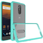 For ZTE Max XL Z986 N9560 6.0" TPU Frame Hard Acrylic Back Case Transparent Clear Ultra Thin Anti Scratch Cover For ZTE Max XL @
