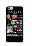 Friends TV Show Funny Central Perk Park Soft Phone Case Cover Coque Fundas For iPhone 7Plus 7 6 6S 6Plus 8 8plus X Samsung