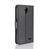 Full Coverage Leather Wallet Flip Case With Card Slot Stand Cover For ZTE Prestige 2 N9136/Maven 3 Z835/Prelude+ Z851/Overture 3