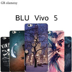GR olamexy Free Shipping Draw Cartoon Painting TPU Case for BLU Vivo 5 five Mobile cell Phones Shell Covers caqa bags