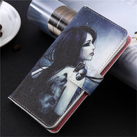 GUCOON Cartoon Wallet Case for BLU Life One XL 5.5inch Fashion PU Leather Lovely Cool Cover Cellphone Bag Shield