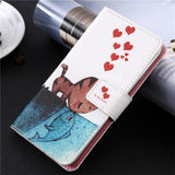 GUCOON Cartoon Wallet Case for BLU Life One XL 5.5inch Fashion PU Leather Lovely Cool Cover Cellphone Bag Shield