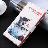 GUCOON Cartoon Wallet Case for BLU Life One XL 5.5inch Fashion PU Leather Lovely Cool Cover Cellphone Bag Shield