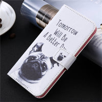 GUCOON Cartoon Wallet Case for BLU Life One XL 5.5inch Fashion PU Leather Lovely Cool Cover Cellphone Bag Shield