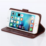 GUCOON Vintage Wallet Case for BLU Life One X2 5.2inch PU Leather Retro Flip Cover Magnetic Fashion Cases Kickstand Strap