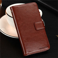 GUCOON Vintage Wallet Case for BLU Life One X2 5.2inch PU Leather Retro Flip Cover Magnetic Fashion Cases Kickstand Strap