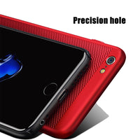 GerTong Ultra Slim Phone Case For iPhone 6 6s 7 8 Plus Hollow Heat Dissipation Cases Hard PC For iPhone 5 5S SE Back Cover Coque