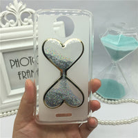 Glitter Quicksand Perfume Glass Phone Cases Cover for Motorola Moto Z Play XT1635 Case Bling Girl Cute Soft Back Cover