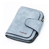 High Quality Brand Faux Suede Womens Wallet Purse | Coin Pocket, Card Holder, Photo Holder, and a Zipper Pouch