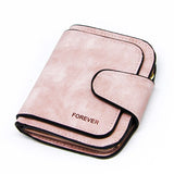 High Quality Brand Faux Suede Womens Wallet Purse | Coin Pocket, Card Holder, Photo Holder, and a Zipper Pouch