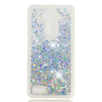 HYYGEDeal phone Case Glitter Gilr Quicksand Liquid TPU Shockproof Protective for ZTE MAX XL/N9560/Z986/Z983/Z981/Z988/Z963/MAX 3