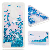 HYYGEDeal phone Case Glitter Gilr Quicksand Liquid TPU Shockproof Protective for ZTE MAX XL/N9560/Z986/Z983/Z981/Z988/Z963/MAX 3