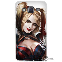 Harley Quinn Suicide Squad Clear Case Cover Coque Shell for Samsung Galaxy J1 J2 J3 J5 J7 2016 2017 Emerge