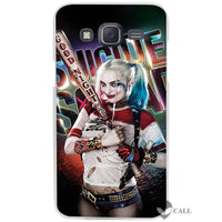 Harley Quinn Suicide Squad Clear Case Cover Coque Shell for Samsung Galaxy J1 J2 J3 J5 J7 2016 2017 Emerge