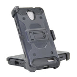 Heavy Duty Armor Case Anti Shock Belt Clip Holster Phone Cover For ZTE Prestige 2 N9136/Maven 3 Z835/Prelude+ Z851/Overture 3 }