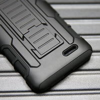 Heavy Duty Armor Case Anti Shock Belt Clip Holster Phone Cover For ZTE Prestige 2 N9136/Maven 3 Z835/Overture 3/Prelude+ Z851