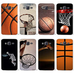 Hot Sale Basketball dark Clear Case Cover Coque Shell for Samsung Galaxy J1 J2 J3 J5 J7 2016 2017 Emerge