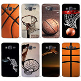 Hot Sale Basketball dark Clear Case Cover Coque Shell for Samsung Galaxy J1 J2 J3 J5 J7 2016 2017 Emerge