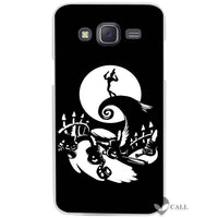 Hot Sale Jack Skellington The Nightmare Before Christmas Clear Case Cover Coque Shell for Samsung Galaxy J1 J2 J3 J5 J7 2016 201