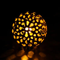 Hot Sale Merry Christmas Party Happy Solar Power 20LED Morocco Hollow String Light Outdoor Christmas Party Garden Decor Lamp