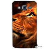 Hot Sale The lion Clear Case Cover Coque Shell for Samsung Galaxy J1 J2 J3 J5 J7 2016 2017 Emerge